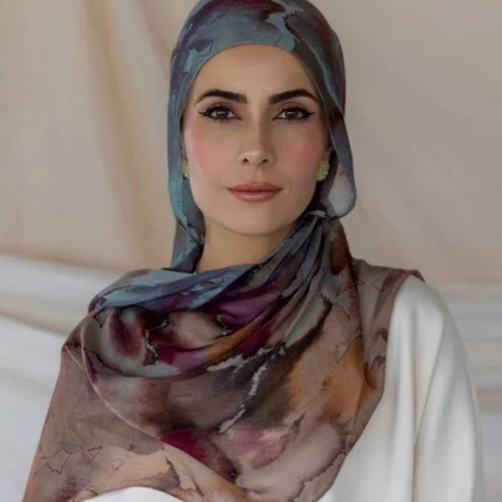 NWT Vela scarves Watercolor Floral